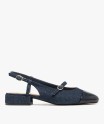 ESCARPIN FEC CAVUZ BLEU FO